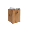 R56 Square Side Table, Oak | DodiTec WC1