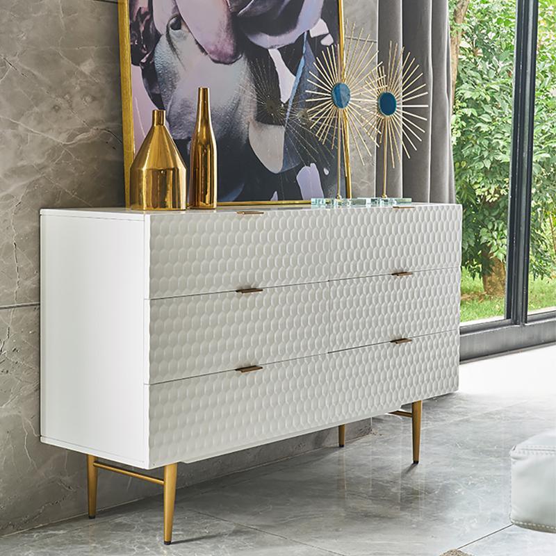 Rutland Sideboard, Gold & White | DodiTec WC1