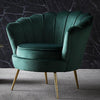 Shell Armchair, Velvet | DodiTec WC1