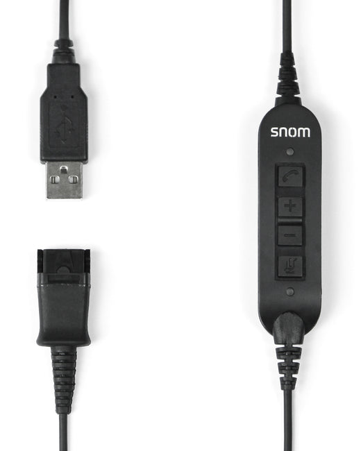 Snom USB adaptor with volume control for A100M and A100D Headsets