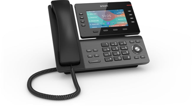 Snom D862 IP Desk Phone with colour screen, 8 BLF keys (28 keys over 4 pages) no PSU