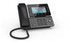 Snom D865 IP Desk Phone with colour screen, 10 BLF keys (36 with page view) with inbuilt dual band WIFI and Bluetooth no PSU