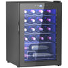 DodiOnline 20 Bottle 5-18? Countertop Wine Fridge - Black