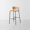 Thelma Bar Stool, Oak | DodiTec WC1