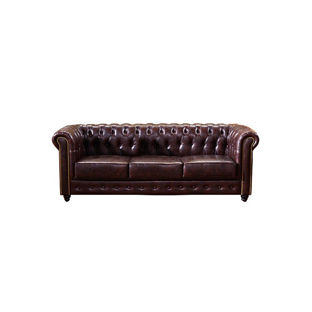 Vintage Chesterfield Three Seater Sofa | DodiTec WC1