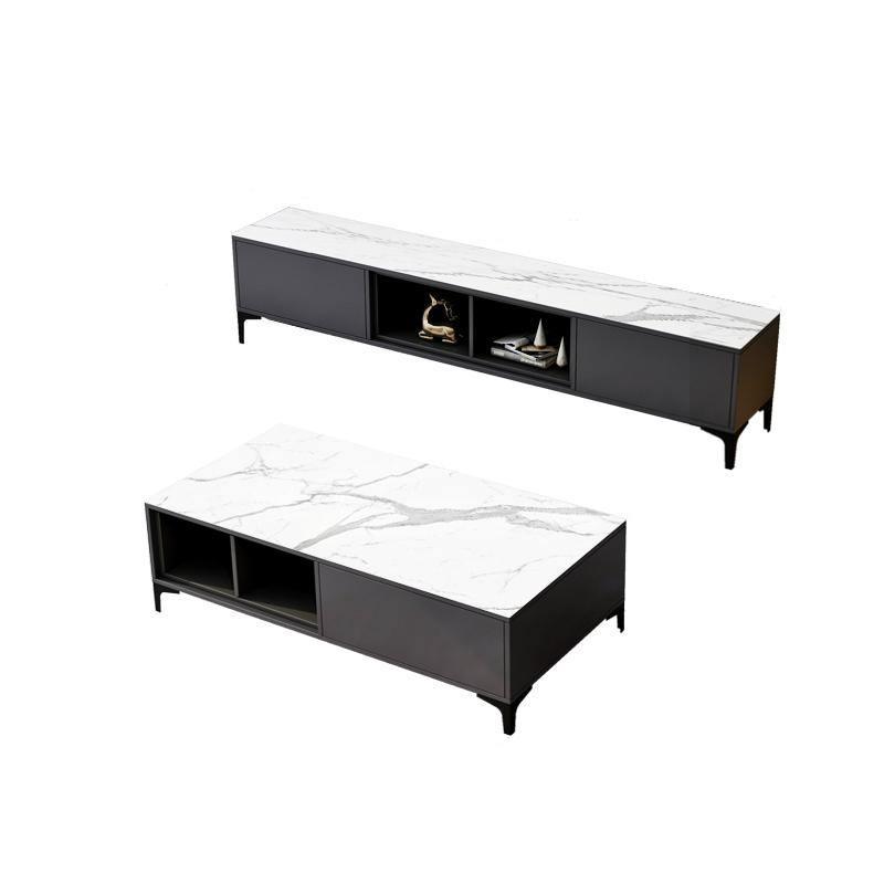 Wonardo TV Stand Set, Coffee Table, Sintered Stone | DodiTec WC1