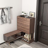 WR532 Shoe Storage, Wood & Black | DodiTec WC1