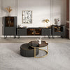 Bblythe Nesting Coffee Table, TV Stand, Black | DodiTec WC1