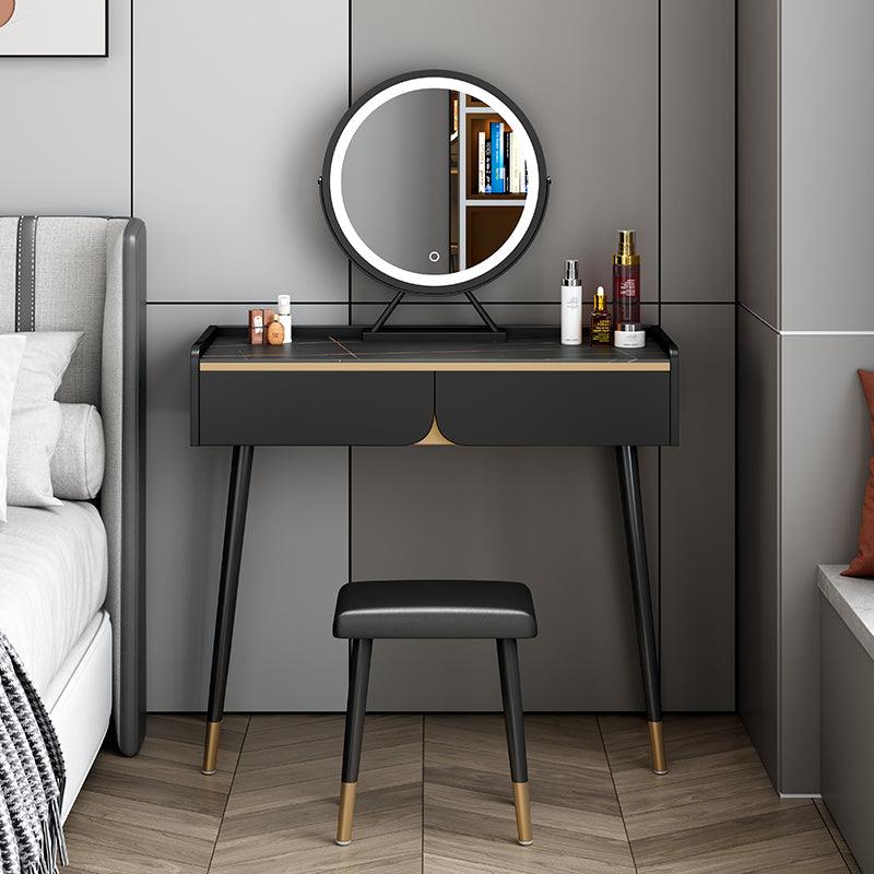 Taytum Dressing Table With LED Mirror- | Get A Free Side Table Today