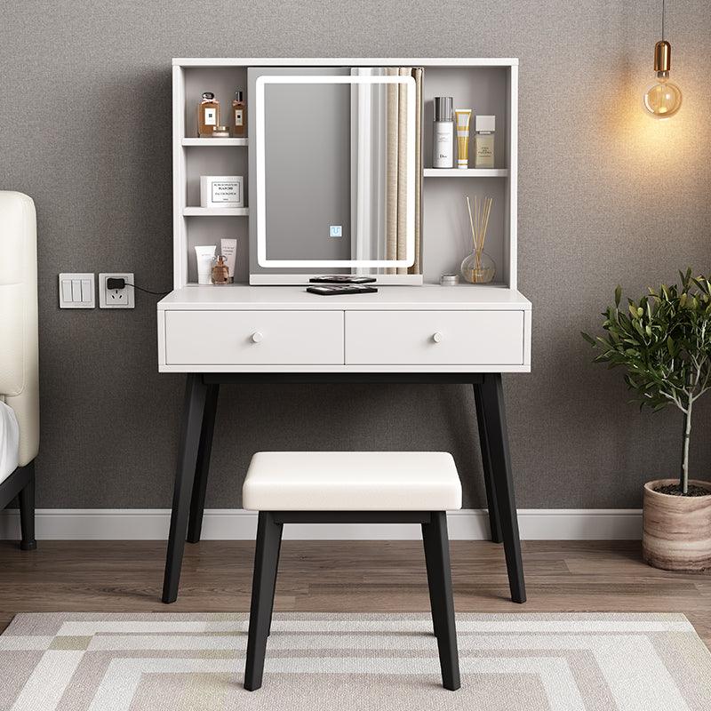 Mclamb Dressing Table With LED Mirror- | Get A Free Side Table Today