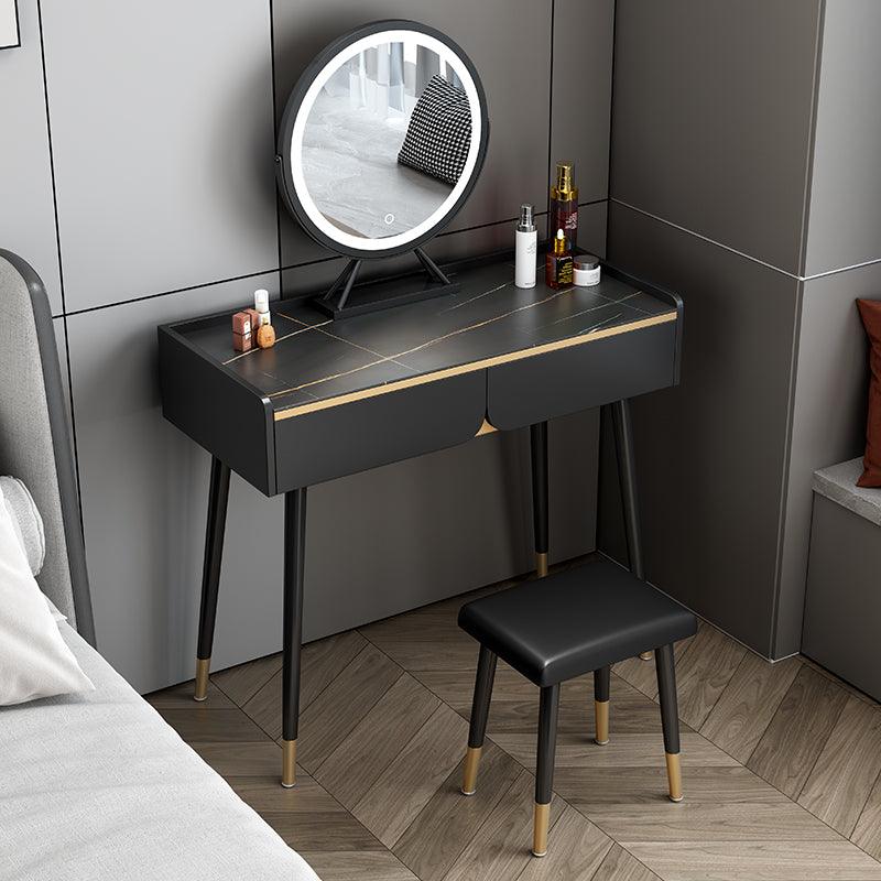 Taytum Dressing Table With LED Mirror- | Get A Free Side Table Today