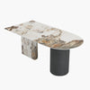 Mango Dining Table, Sintered Stone- | Get A Free Side Table Today