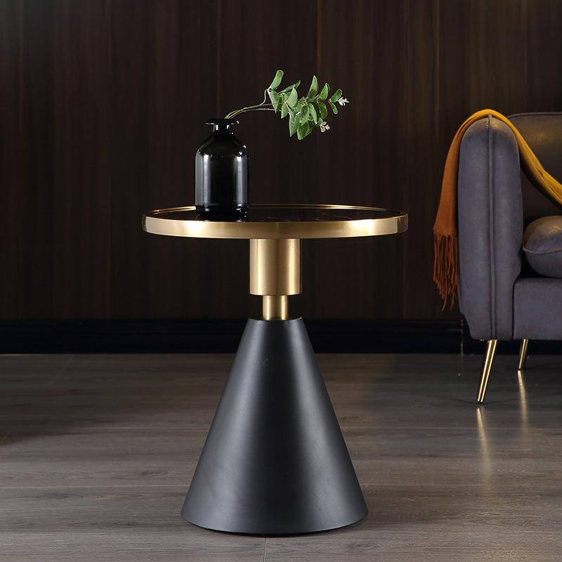 Modern Side Table with Marble top and Metal Base- | Get A Free Side Table Today