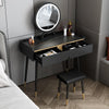 Taytum Dressing Table With LED Mirror- | Get A Free Side Table Today