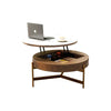Josiah Round Lift-Top Coffee Table With Bench- | Get A Free Side Table Today