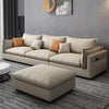 G918 Amos Three Seater Sofa, Leathaire- | Get A Free Side Table Today