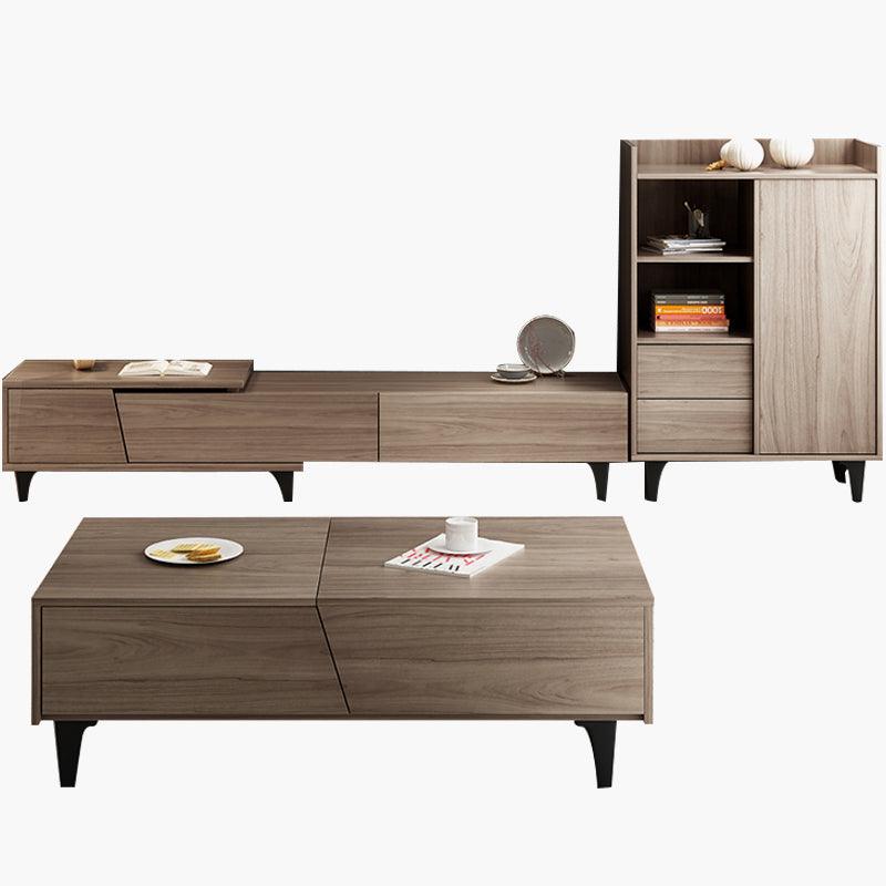 Noric Media Units, TV Stand- | Get A Free Side Table Today