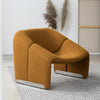 Wawa Accent Chair, Armchair, White Lamb Wool- | Get A Free Side Table Today