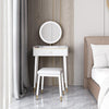 Tulip Dressing Table With LED Mirror And Stool- | Get A Free Side Table Today