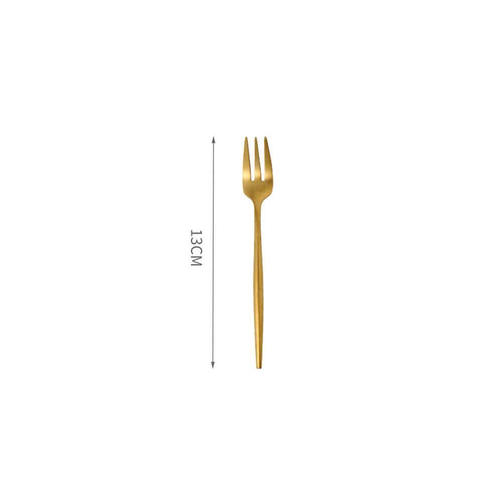 12 Piece Cutlery Set, Gold- | Get A Free Side Table Today