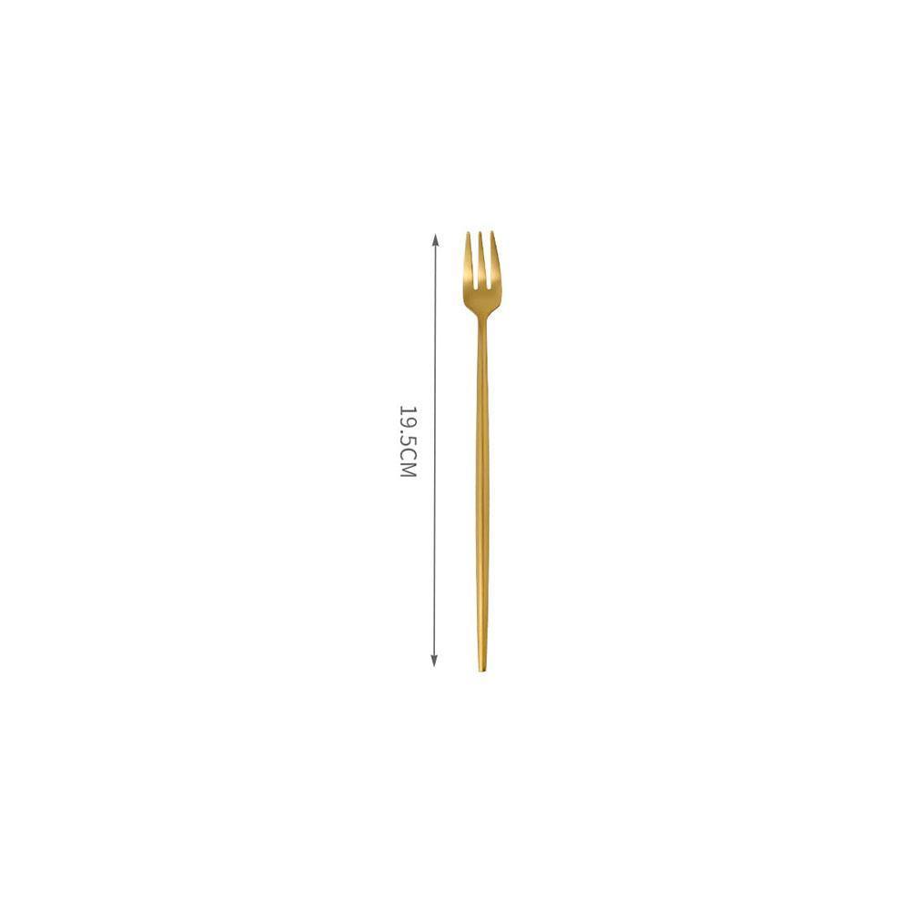 12 Piece Cutlery Set, Gold- | Get A Free Side Table Today