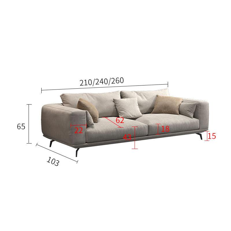 NR23 Two Seater Sofa, Leathire - Weilai Concept