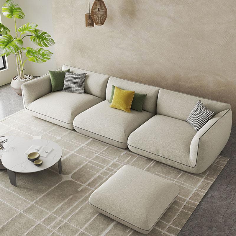 TOFU Agnes Three Seater Corner Sofa, Linen - Weilai Concept