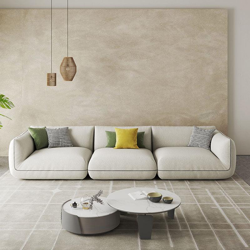 TOFU Agnes Three Seater Sofa, Linen - Weilai Concept