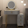 Nelia Dressing Table With LED Mirror-Weilai Concept