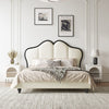 Tracy Cream Double Bed, White