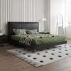 Kinza Double Bed, Leather
