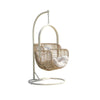 Galilea Rattan Garden Hanging Egg Chair with Stand, Indoor / Outdoor Furniture-Weilai Concept