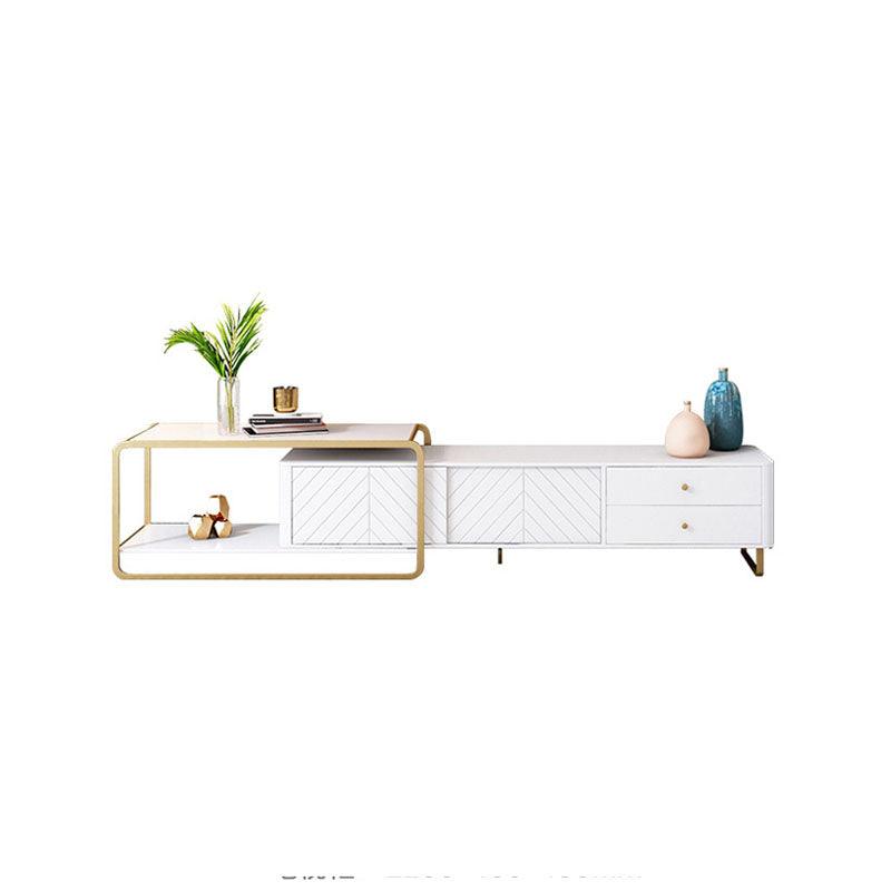 Adelaide TV Stand, White-Weilai Concept