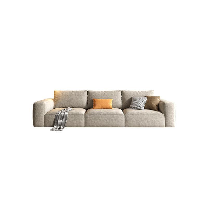 Lionel Three Seater Sofa, Linen-Weilai Concept