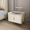 Taro Bedside Table, Beige- | Get A Free Side Table Today