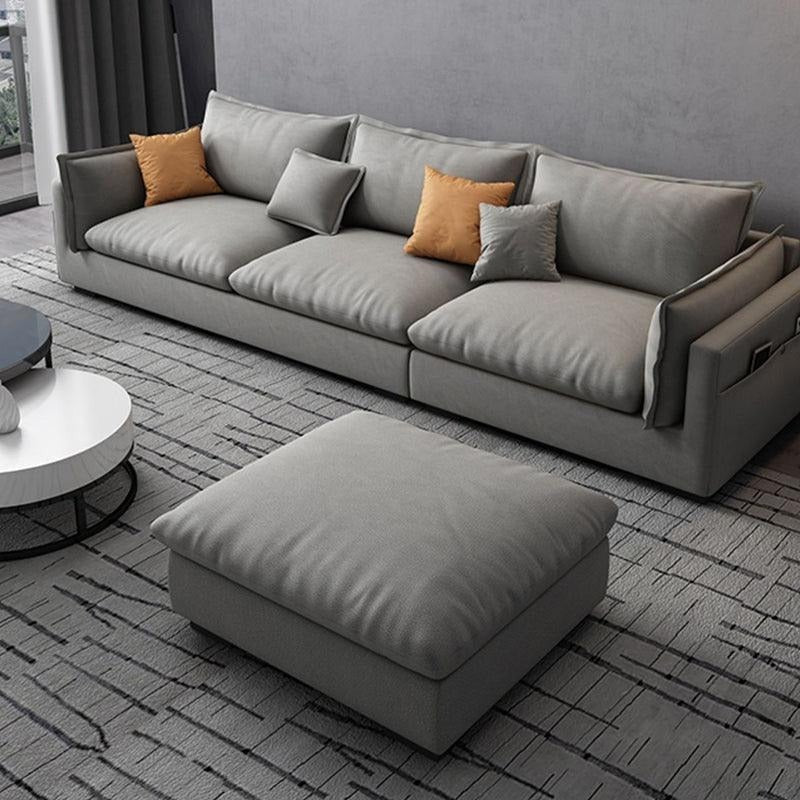 G918 Amos Three Seater Sofa, Leathaire- | Get A Free Side Table Today