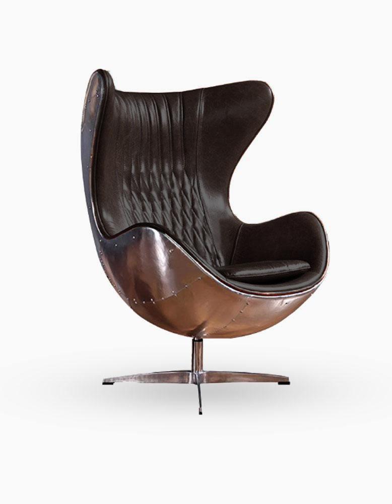 Arne Jacobsen Aviator Egg Chair- | Get A Free Side Table Today