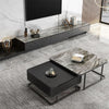 Nathan Nesting Coffee Table Set With TV Stand, Sintered Stone, Clearance - Weilai Concept