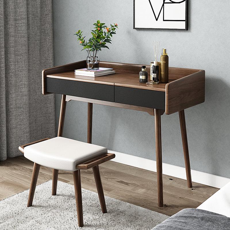 Arkin Dressing Table, Rosewood- | Get A Free Side Table Today