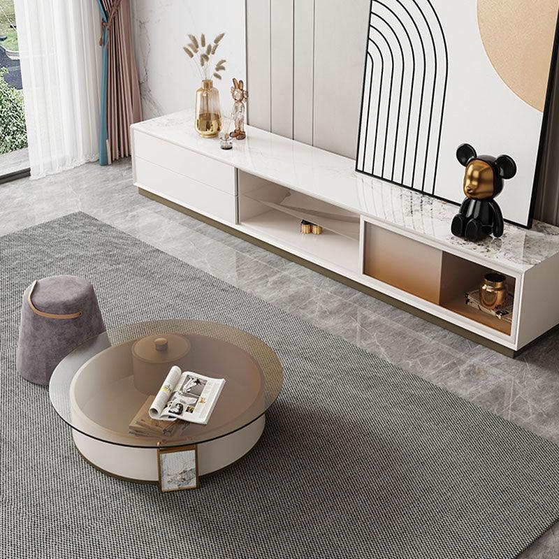 Sogo Round Coffee Table With TV Stand - Weilai Concept