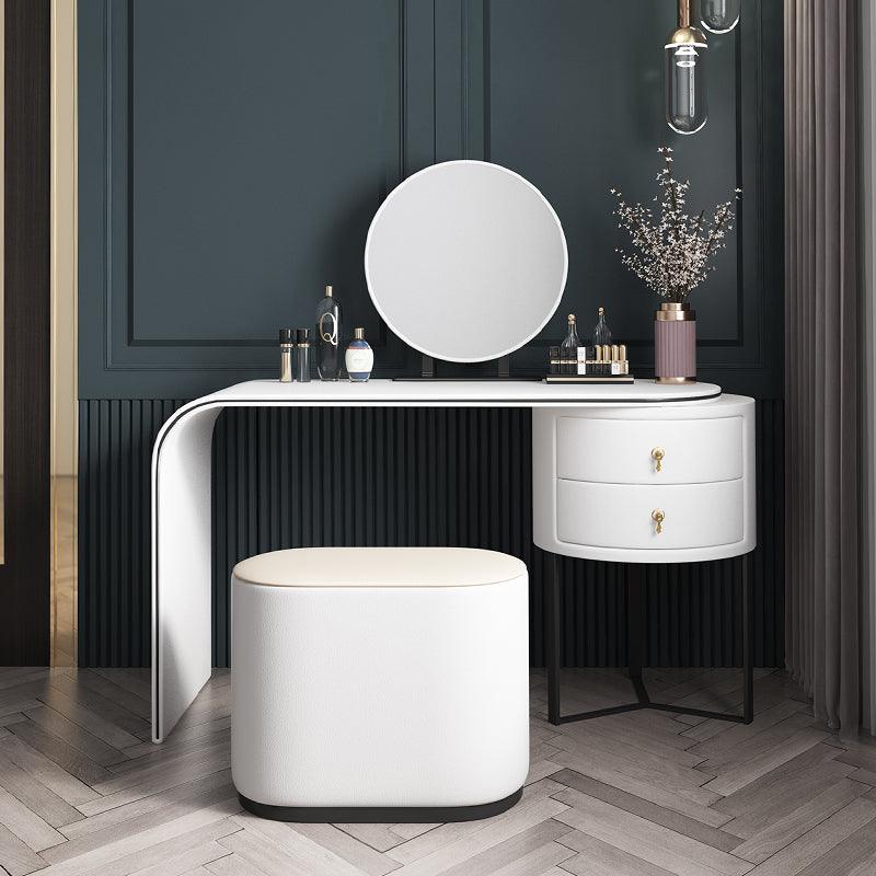 Noorali Dressing Table with Mirror-Weilai Concept-Weilai Concept