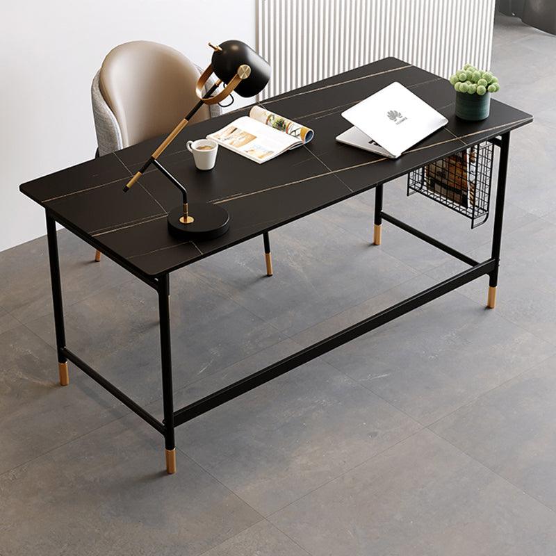 Bleeker Office Desk, Sintered Stone- | Get A Free Side Table Today