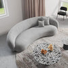 Romelia Three Seater Sofa, Velvet- | Get A Free Side Table Today