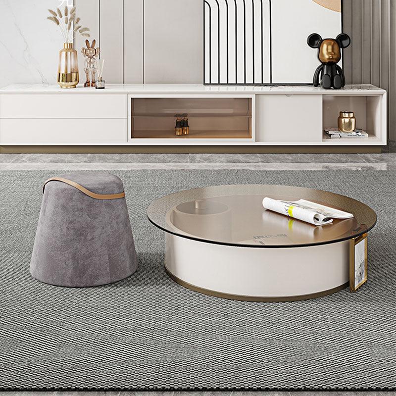 Sogo Round Coffee Table With TV Stand - Weilai Concept