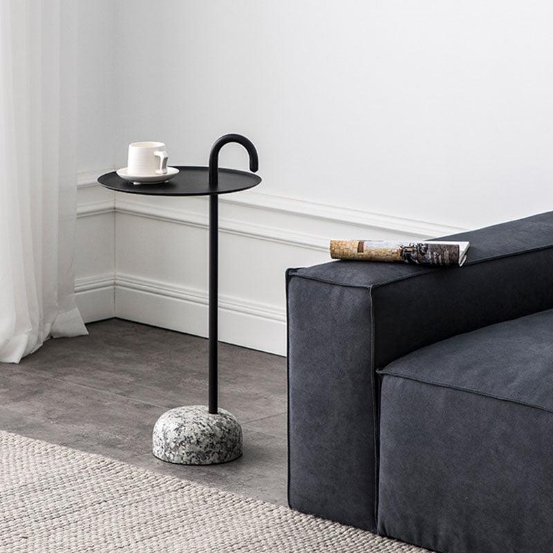 Stone Crutch Side Table, Black-Weilai Concept