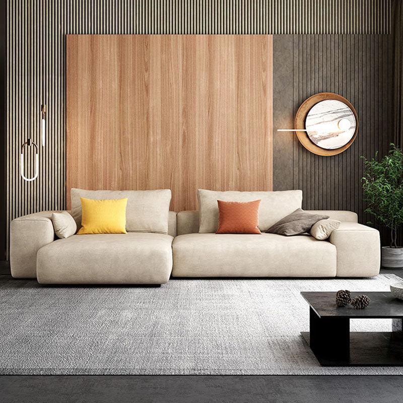 R87 Calvin Two Seater Corner Sofa, Leathaire-Weilai Concept