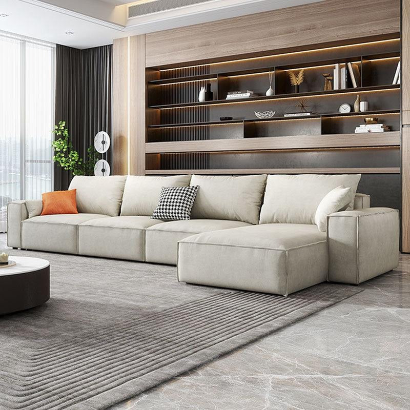 R67 Anselm Four Seater Corner Sofa-Weilai Concept