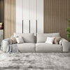 Frances Three Seater Sofa, Cotton Linen- | Get A Free Side Table Today