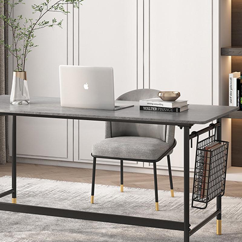 Bleeker Office Desk, Sintered Stone- | Get A Free Side Table Today