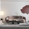 Romelia Three Seater Sofa, Velvet- | Get A Free Side Table Today
